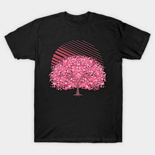 Japan Sakura Retro Cherry Blossom T-Shirt